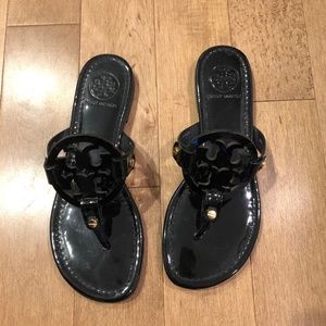 Tory Burch Patent Miller Sandal - Size 7